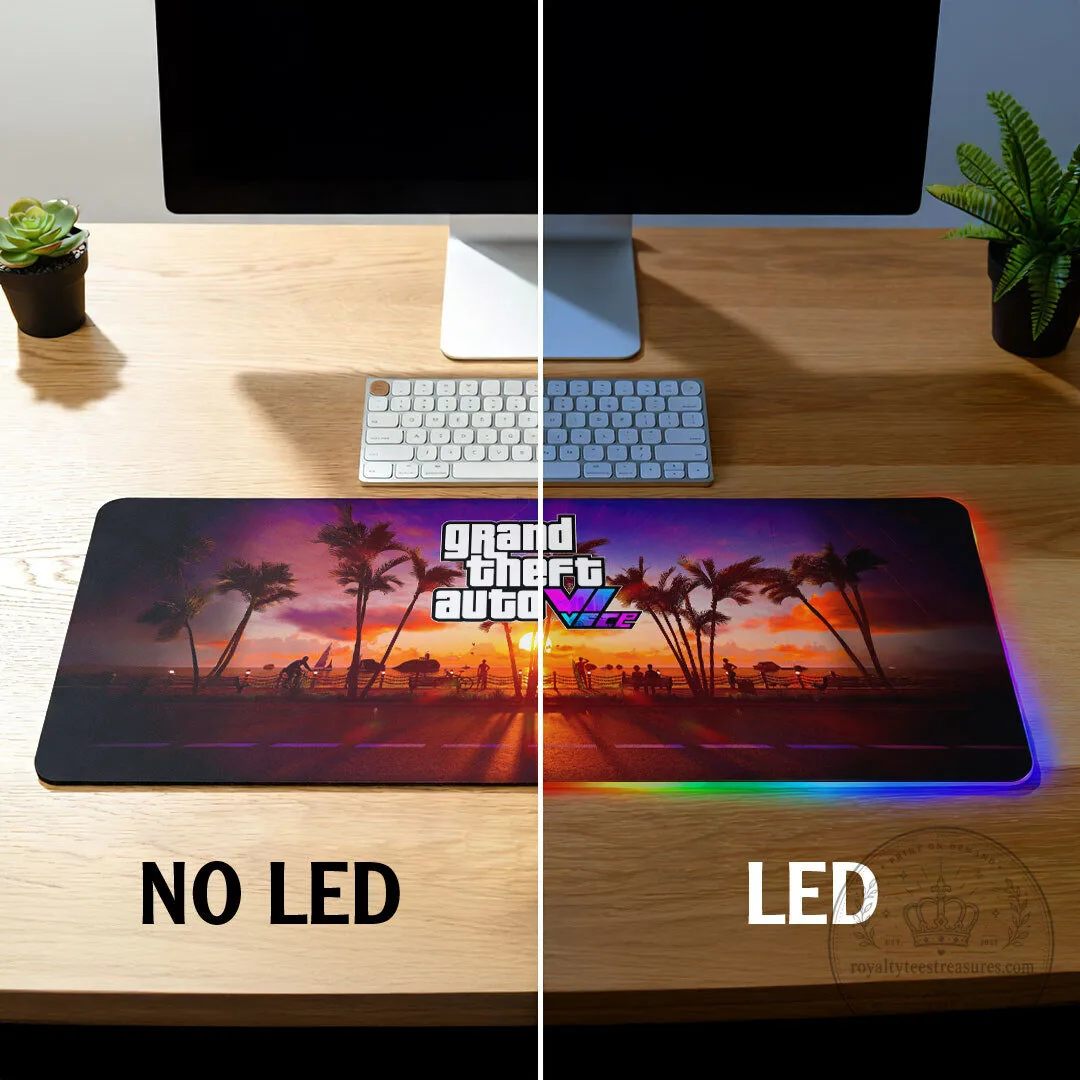 RGB Gaming Desk Mat for Grand Theft Auto VI Custom Setup 11 RGB Gaming Desk Mat for Grand Theft Auto VI Custom Setup