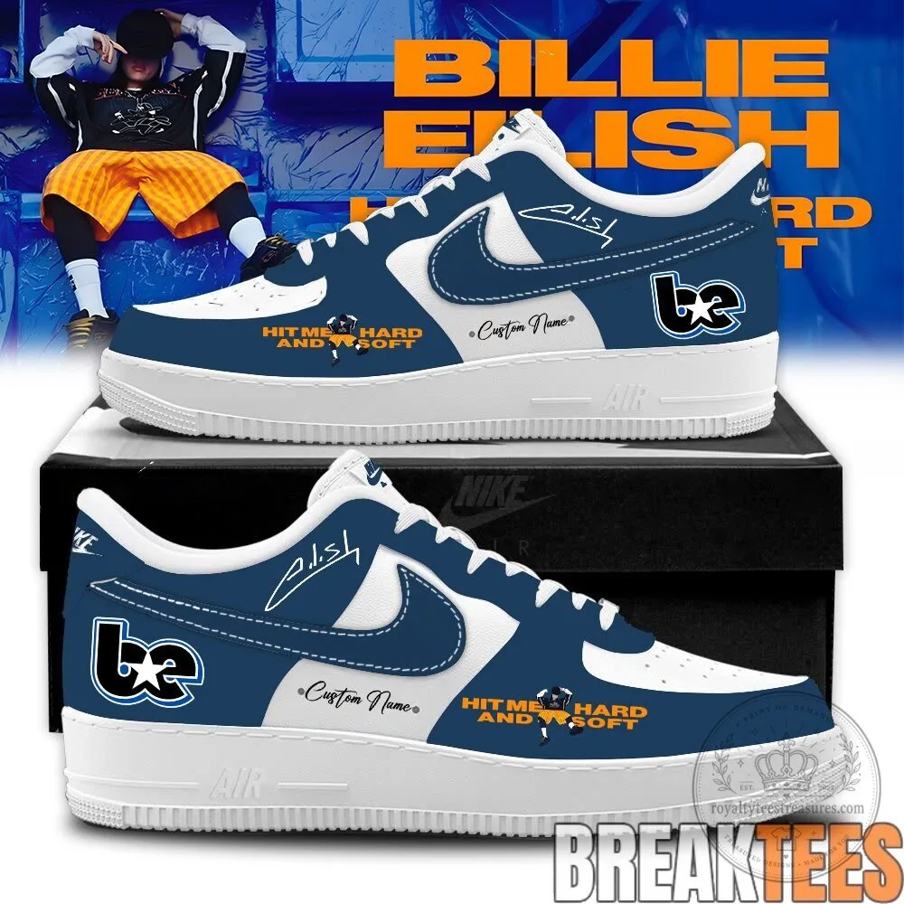 Billie Eilish Hit Me Hard and Soft The Tour 2026 Custom Name Shoes