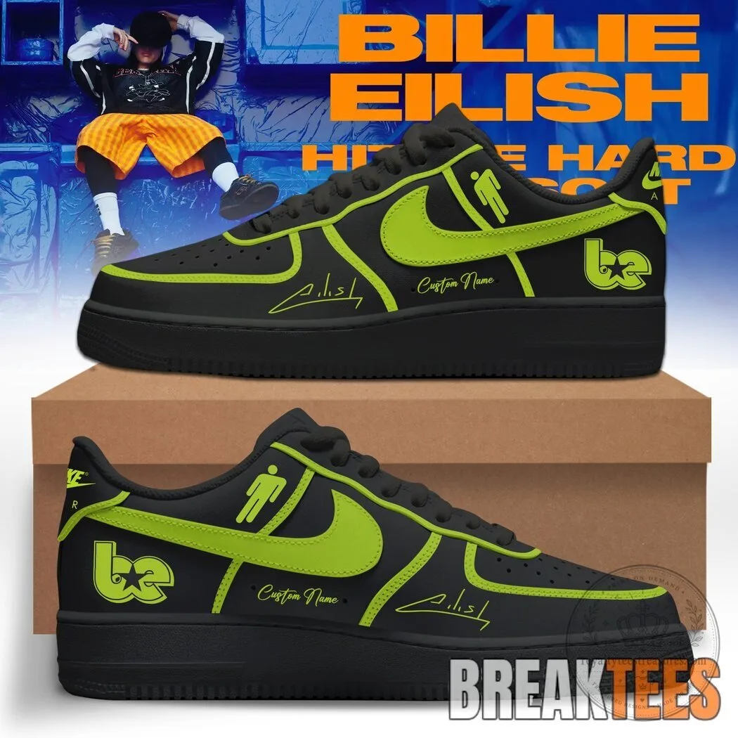 Billie Eilish Hit Me Hard and Soft The Tour 2026 Custom Name Shoes 9 Billie Eilish Hit Me Hard and Soft The Tour 2026 Custom Name Shoes