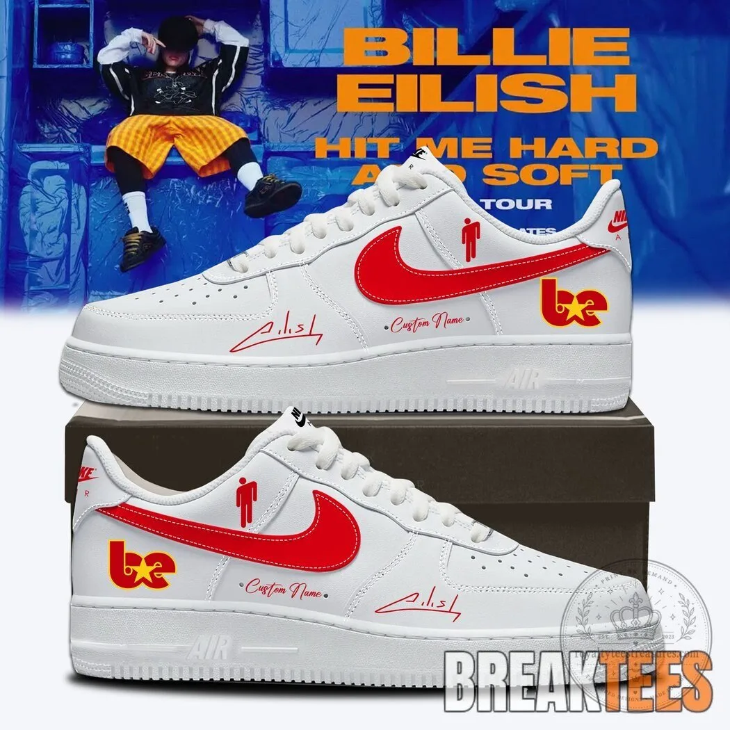 Billie Eilish Hit Me Hard and Soft The Tour 2026 Custom Name Shoes 11 Billie Eilish Hit Me Hard and Soft The Tour 2026 Custom Name Shoes