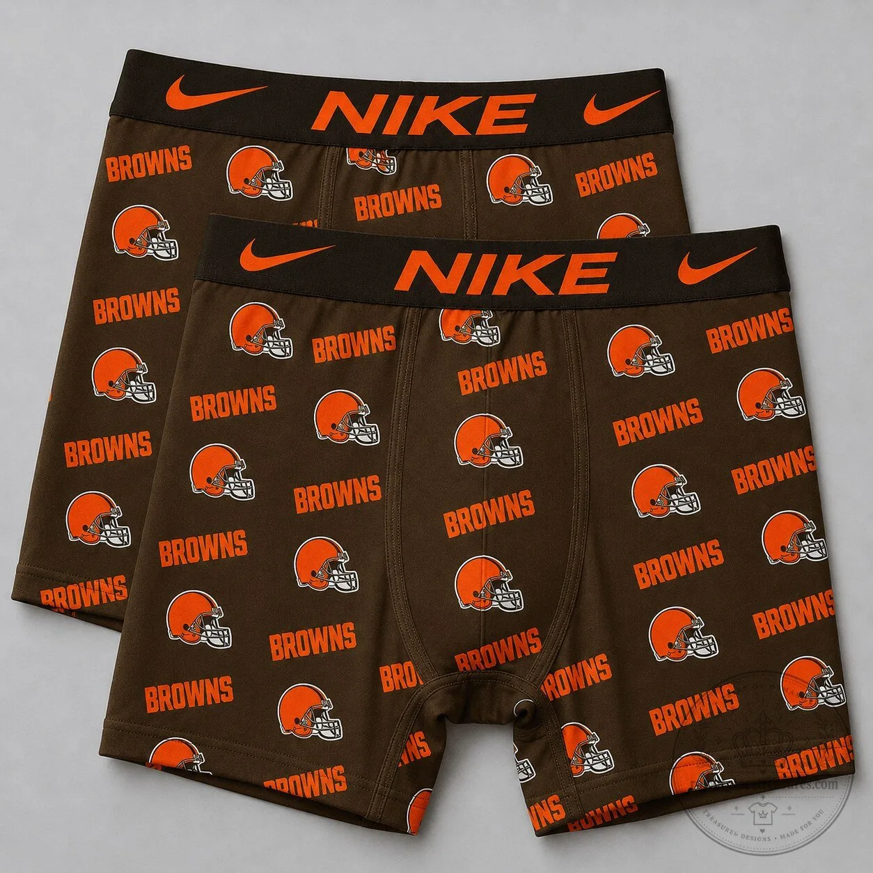 Cleveland Browns Football Team Nike Boxer Briefs for Men