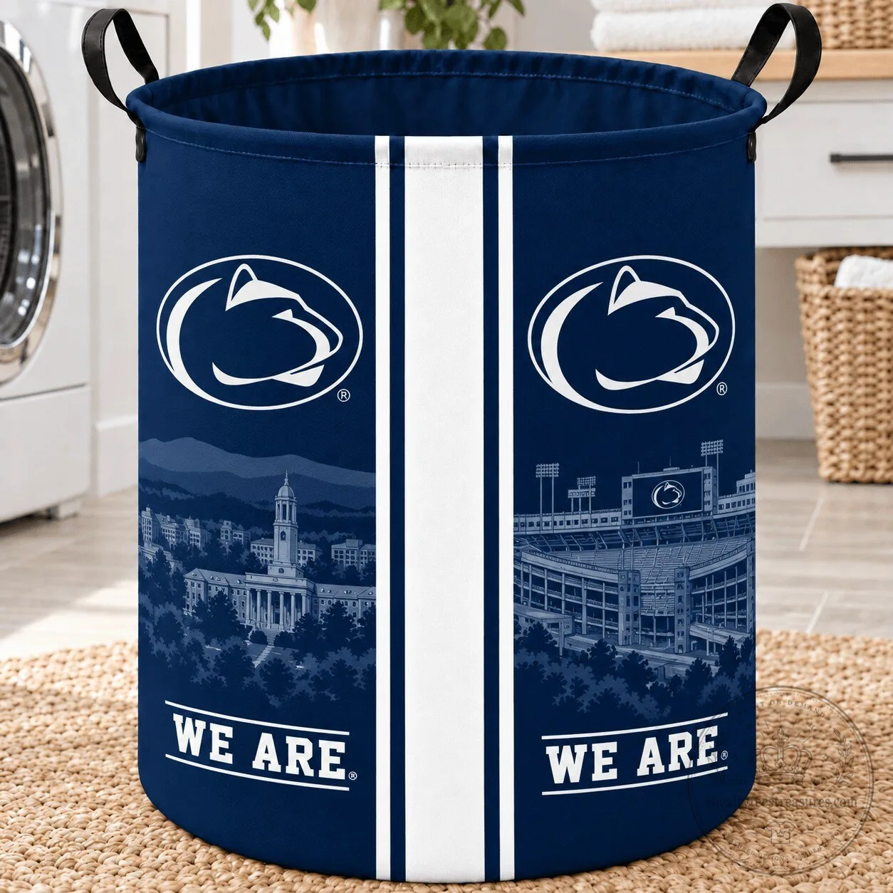 Penn State Nittany Lions Football Fan Laundry Basket