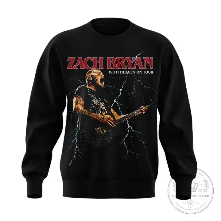 Zach Bryan The Heaven On Tour Denver Concert Sweatshirt 4 Zach Bryan The Heaven On Tour Denver Concert Sweatshirt