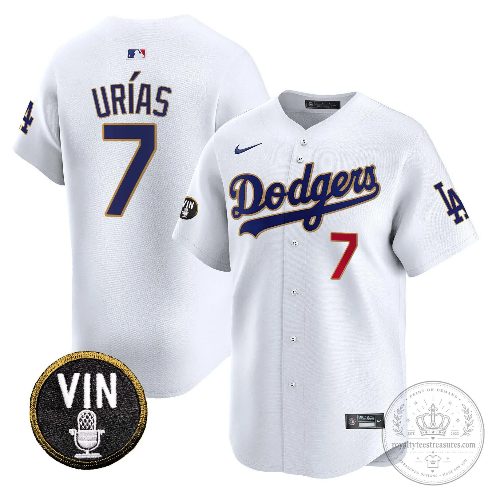 Los Angeles Dodgers Shohei Ohtani Number 17 White Baseball Jersey 48 Los Angeles Dodgers Shohei Ohtani Number 17 White Baseball Jersey