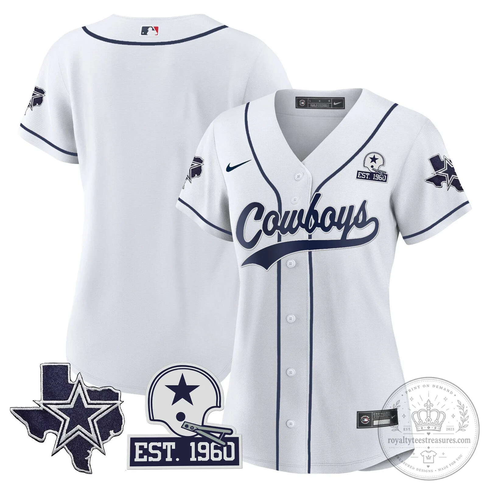Dallas Cowboys Micah Parsons Baseball Jersey 47 Dallas Cowboys Micah Parsons Baseball Jersey