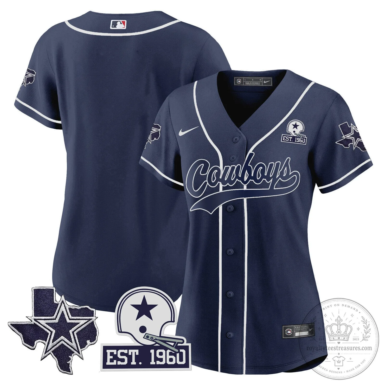 Dallas Cowboys Micah Parsons Baseball Jersey 55 Dallas Cowboys Micah Parsons Baseball Jersey