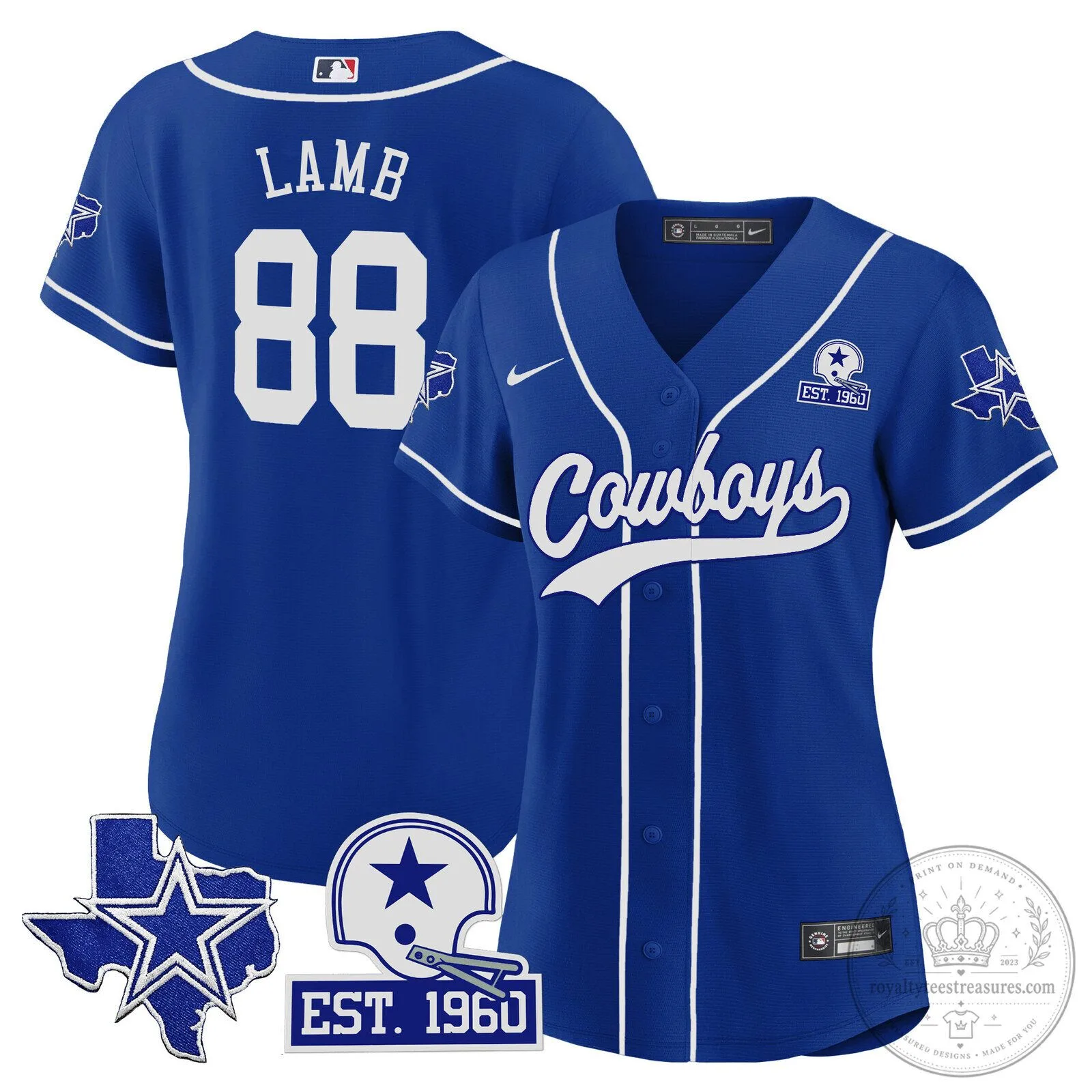 Dallas Cowboys Micah Parsons Baseball Jersey 66 Dallas Cowboys Micah Parsons Baseball Jersey