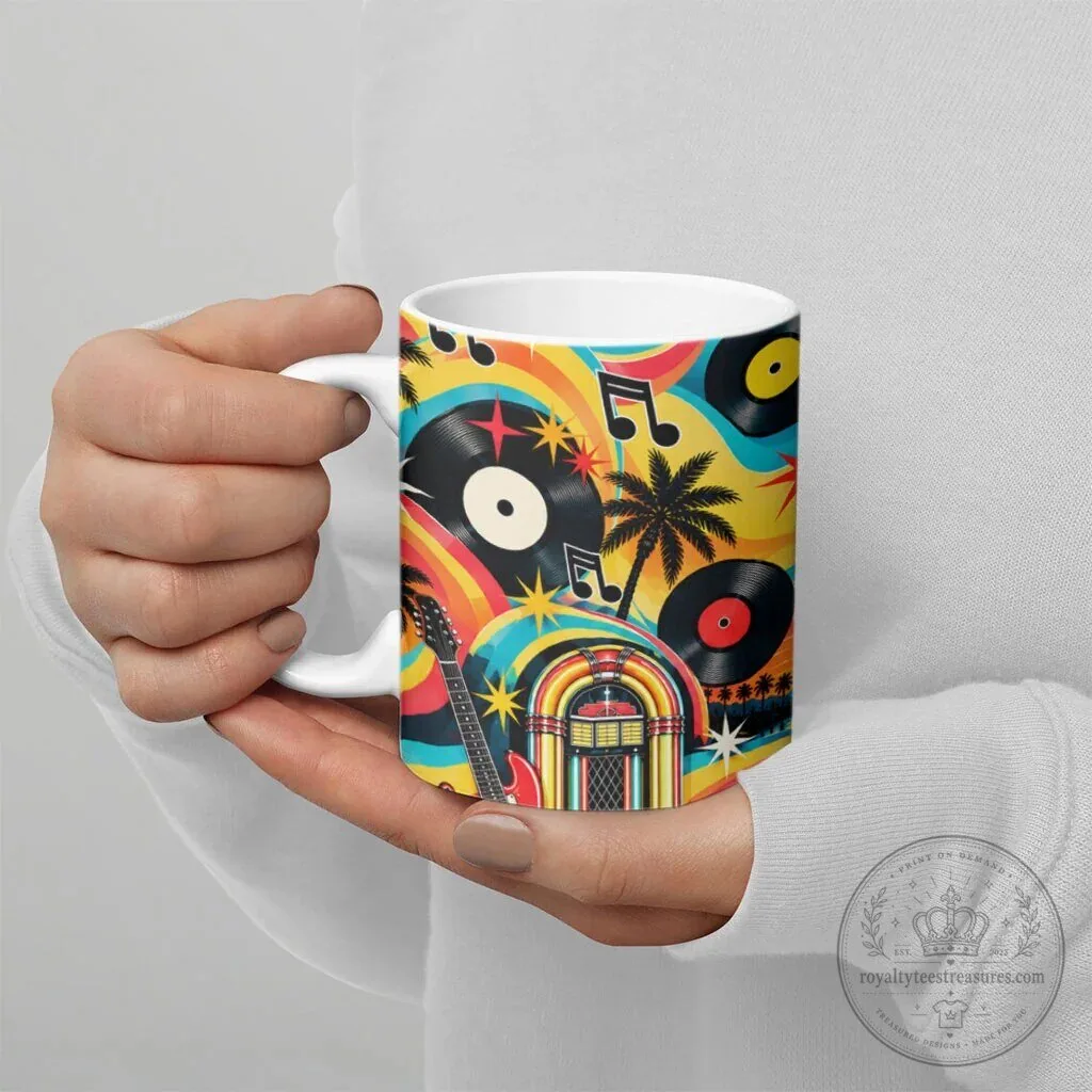 Baby Boomers Generation Vintage Retro Classic Car And Vinyl Records Nostalgia Mug 11 Baby Boomers Generation Vintage Retro Classic Car And Vinyl Records Nostalgia Mug