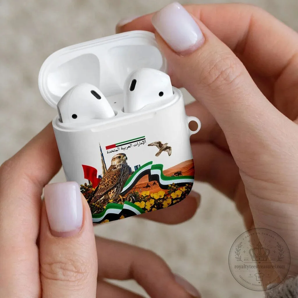 United Arab Emirates National Day Falcon Burj Khalifa AirPods Case 8 United Arab Emirates National Day Falcon Burj Khalifa AirPods Case