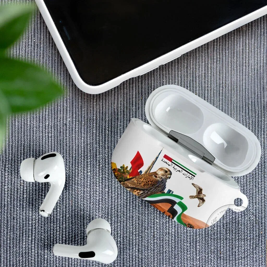 United Arab Emirates National Day Falcon Burj Khalifa AirPods Case 9 United Arab Emirates National Day Falcon Burj Khalifa AirPods Case