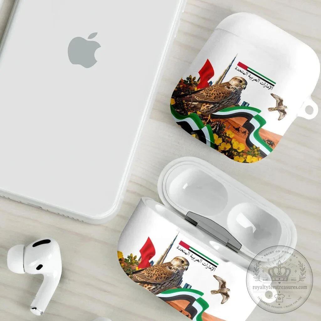 United Arab Emirates National Day Falcon Burj Khalifa AirPods Case 10 United Arab Emirates National Day Falcon Burj Khalifa AirPods Case