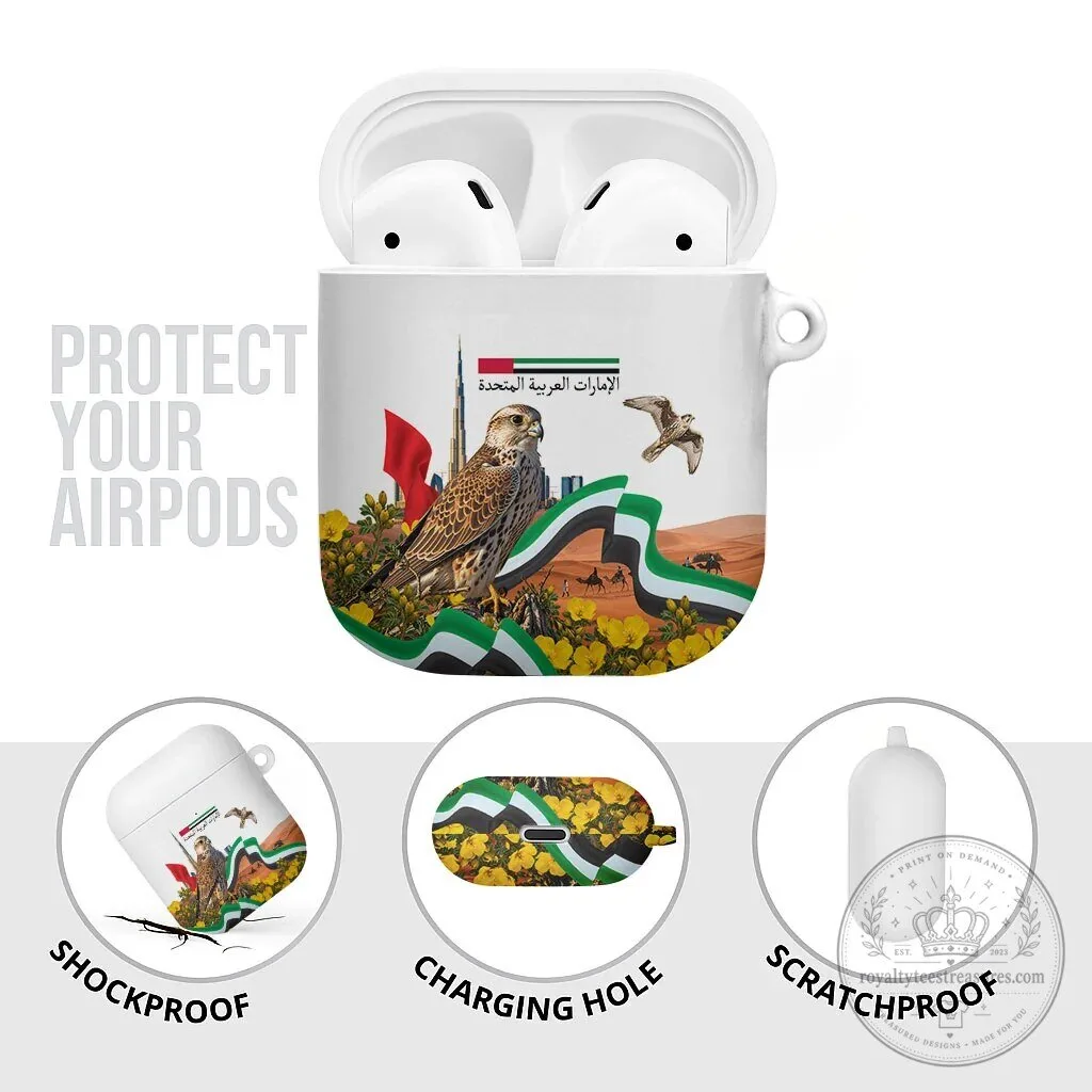 United Arab Emirates National Day Falcon Burj Khalifa AirPods Case 11 United Arab Emirates National Day Falcon Burj Khalifa AirPods Case