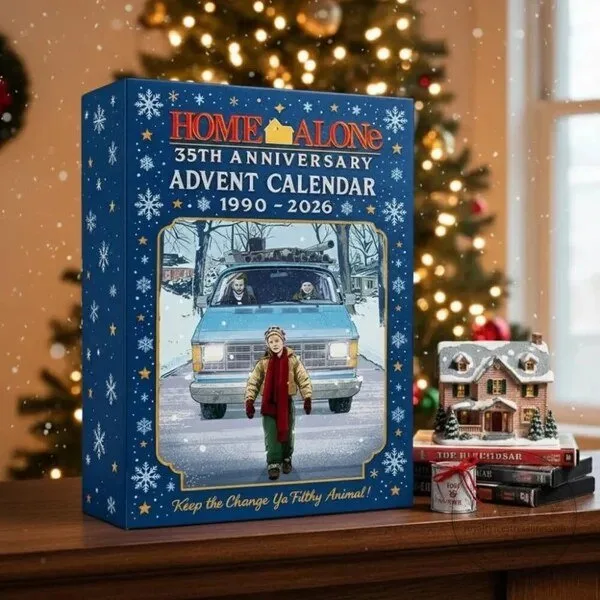 Home Alone 35th Anniversary Advent Calendar 1990-2026 Classic Movie Countdown 2D 4 Home Alone 35th Anniversary Advent Calendar 1990-2026 Classic Movie Countdown