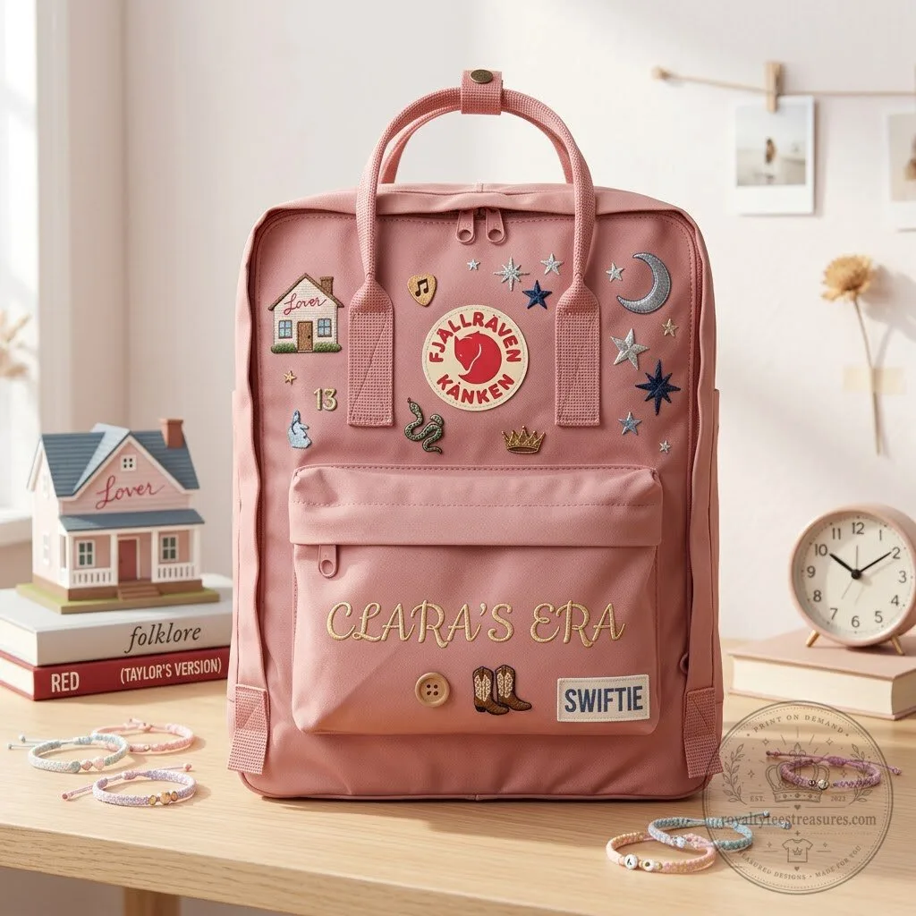 Fjallraven Kanken Backpack with Taylor Swift Embroidery 7 Fjallraven Kanken Backpack with Taylor Swift Embroidery