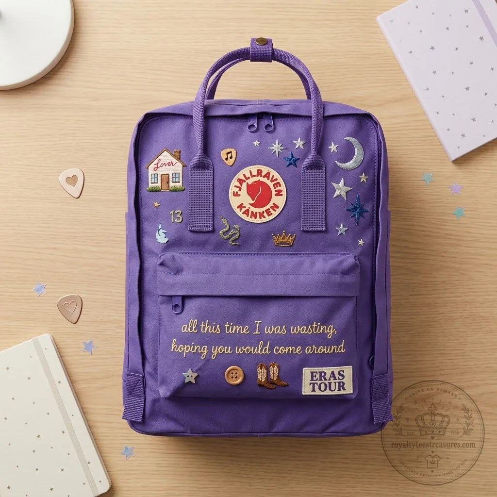 Fjallraven Kanken Backpack with Taylor Swift Embroidery 8 Fjallraven Kanken Backpack with Taylor Swift Embroidery