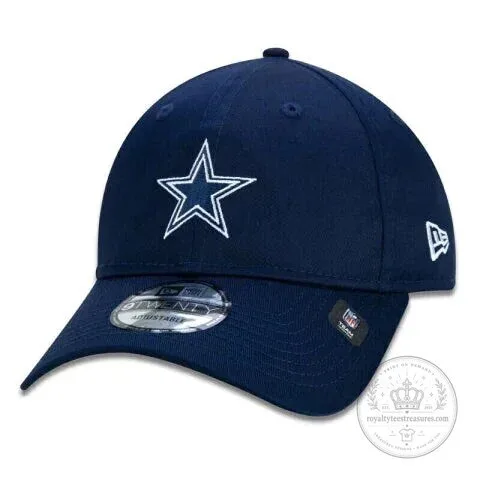 Dallas Cowboys Embroidered Star Logo Navy Blue Adjustable Baseball Cap Hat