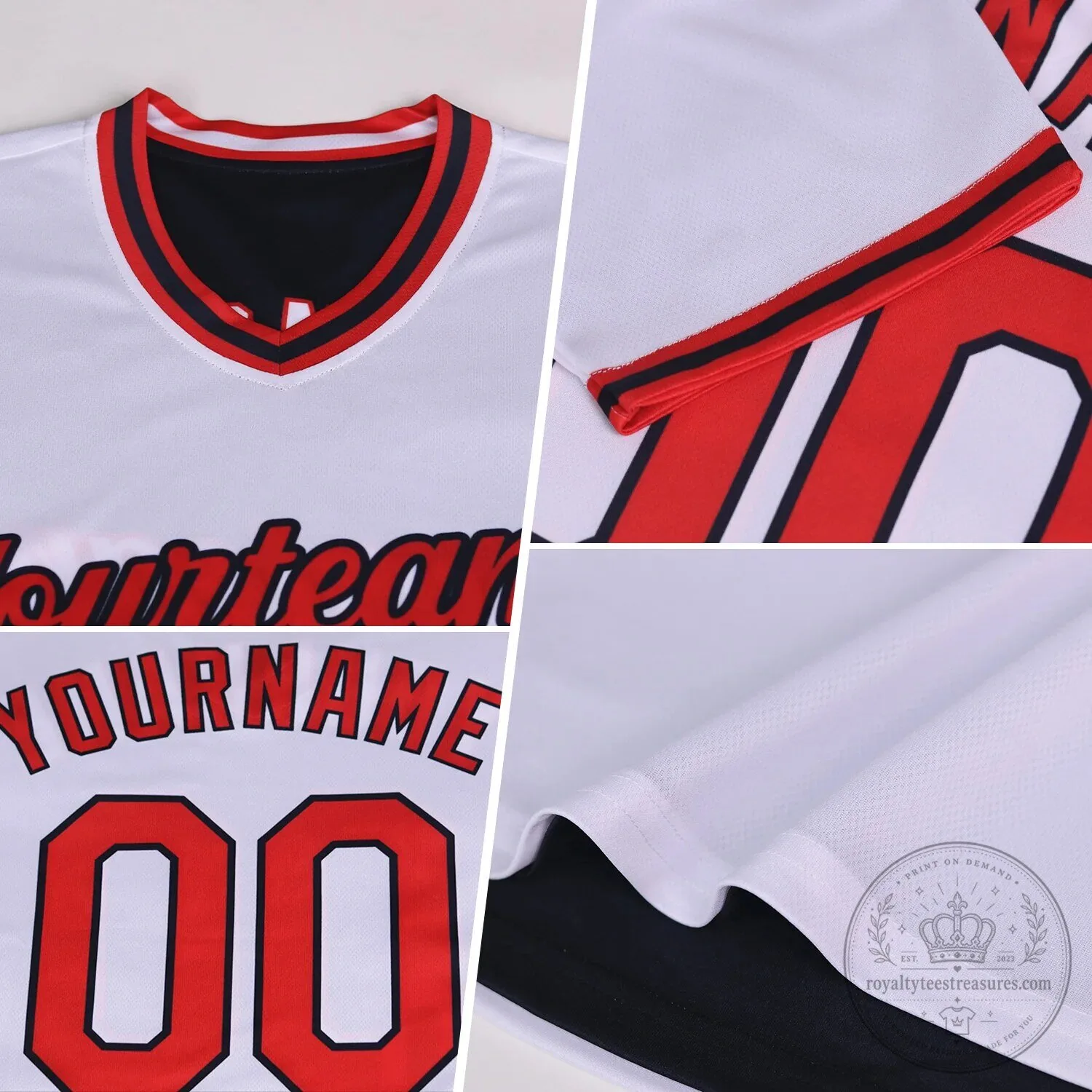 Custom Red Royal Blue Reversible Baseball Jersey Shirt with Yourteams Logo 10 Custom Red Royal Blue Reversible Baseball Jersey Shirt with Yourteams Logo