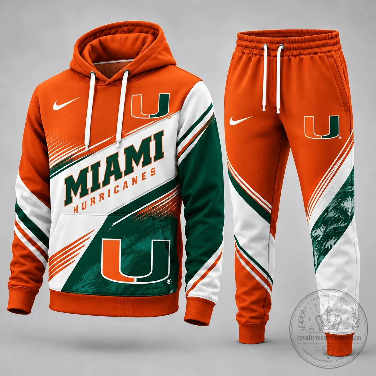 Miami Hurricanes NCAA College Football Team Hoodie Sweatshirt