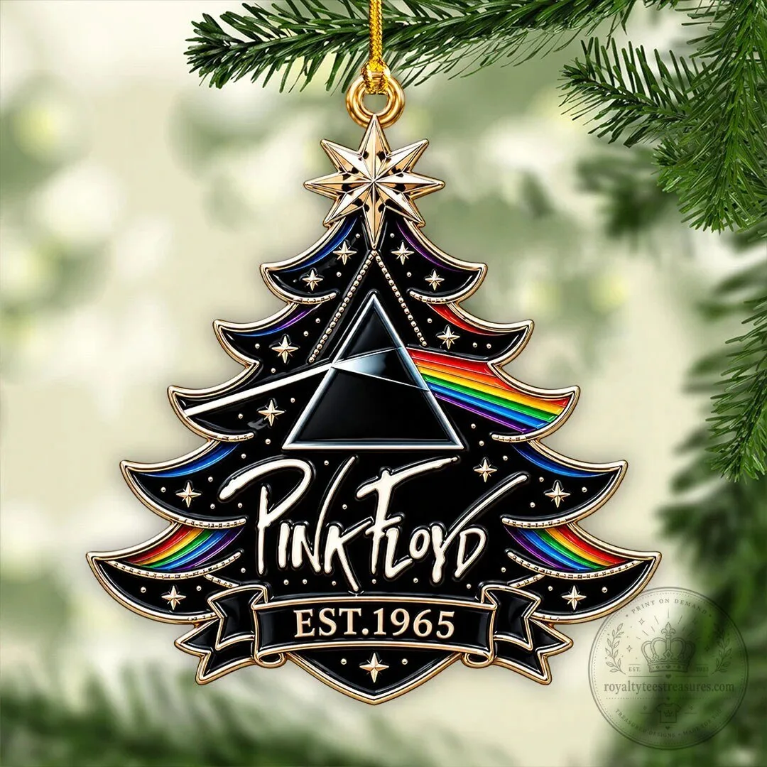 Pink Floyd The Dark Side Of The Moon Christmas Tree Ornament