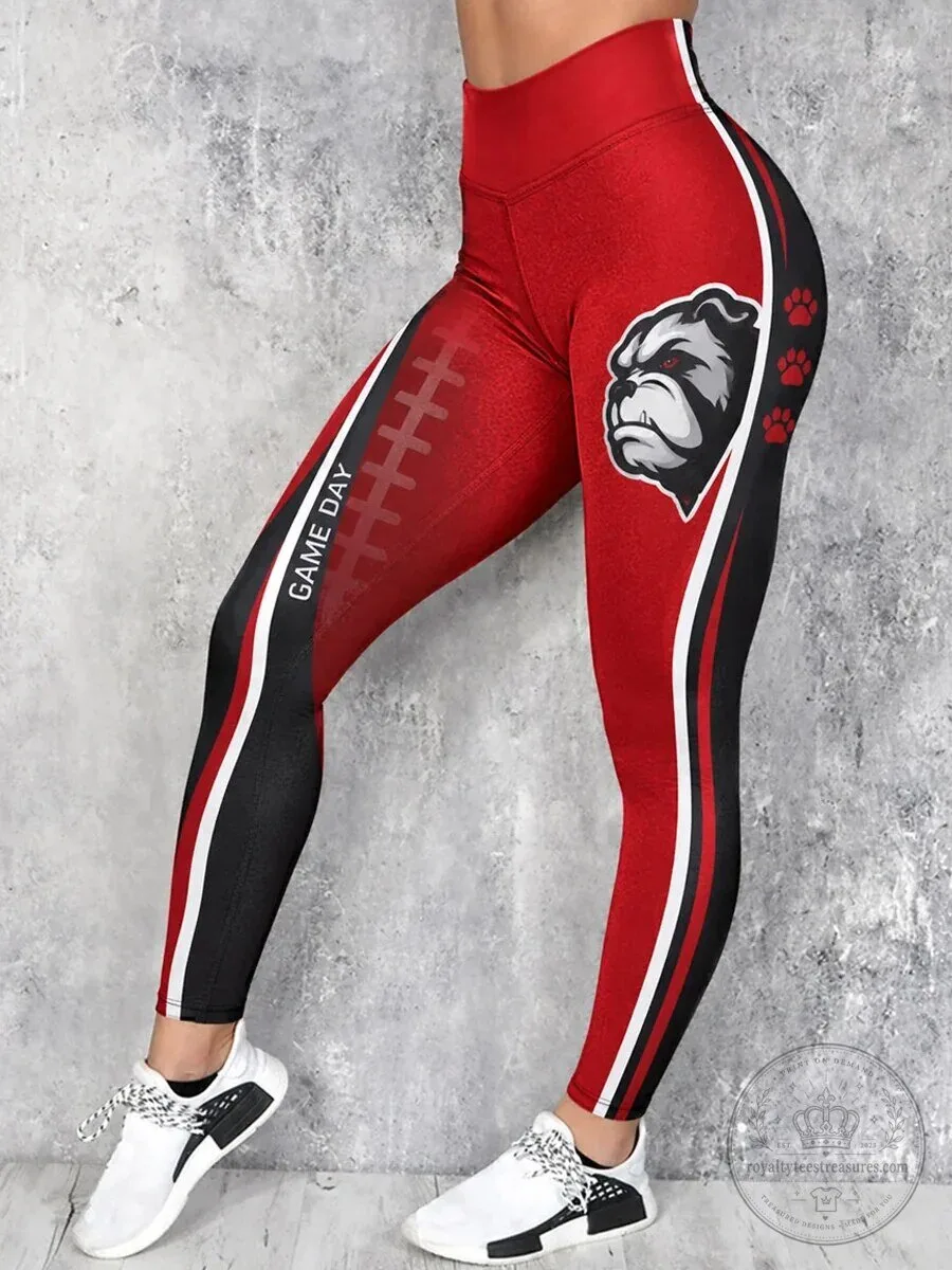 Georgia Bulldogs Football Game Day Women's Leggings