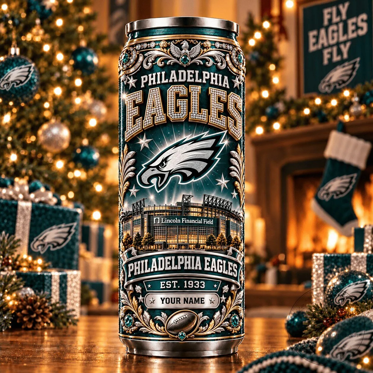 Philadelphia Eagles NFL Football Team Tumbler