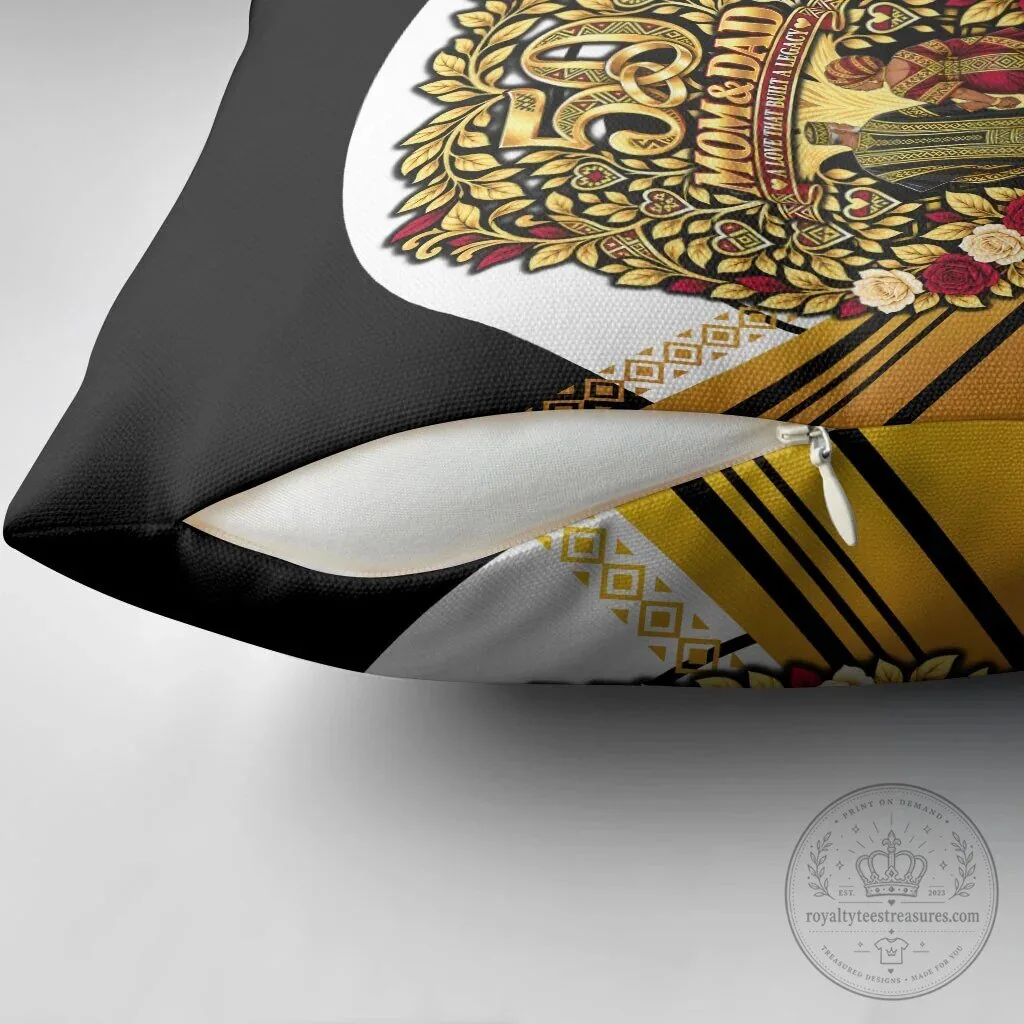 African 50th Anniversary Wedding Pillow Cover for Mom and Dad - A Love That Built A Legacy 9 African 50th Anniversary Wedding Pillow Cover for Mom and Dad - A Love That Built A Legacy