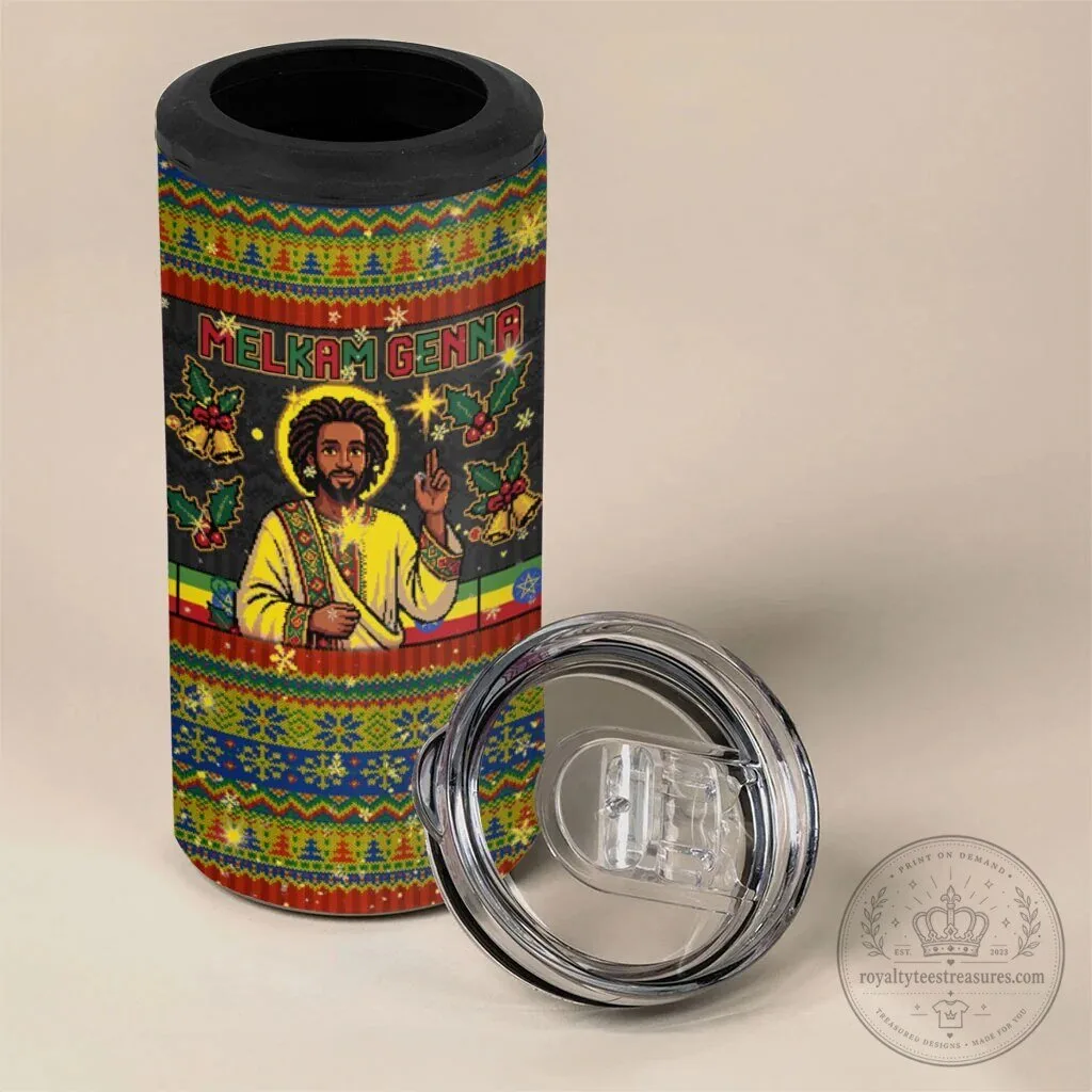 Ethiopian Melkam Genna Jesus Christmas Can Cooler Tumbler 9 Ethiopian Melkam Genna Jesus Christmas Can Cooler Tumbler