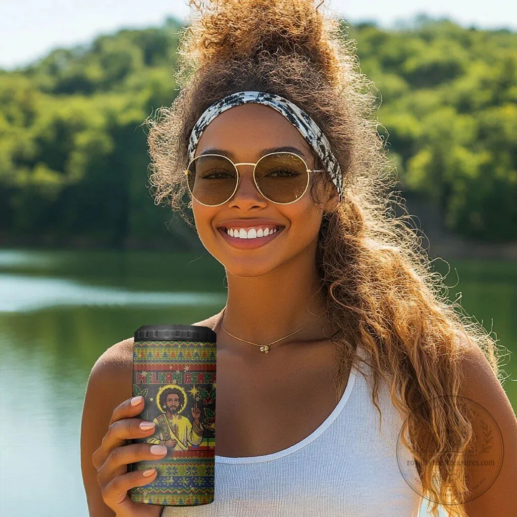 Ethiopian Melkam Genna Jesus Christmas Can Cooler Tumbler 11 Ethiopian Melkam Genna Jesus Christmas Can Cooler Tumbler