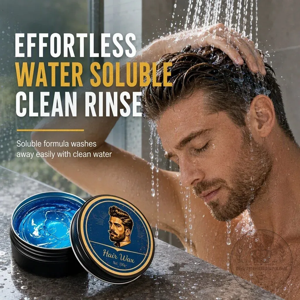 Cologne Scented Hair Wax for Men, Strong Hold Matte Finish Styling Pomade 10 Cologne Scented Hair Wax for Men, Strong Hold Matte Finish Styling Pomade