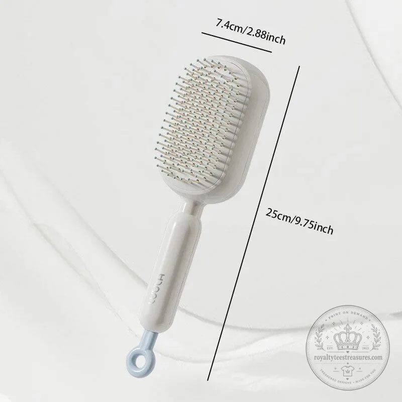 Retractable Cushion Hair Brush with Scalp Massage Comb for Detangling Hair 11 Retractable Cushion Hair Brush with Scalp Massage Comb for Detangling Hair