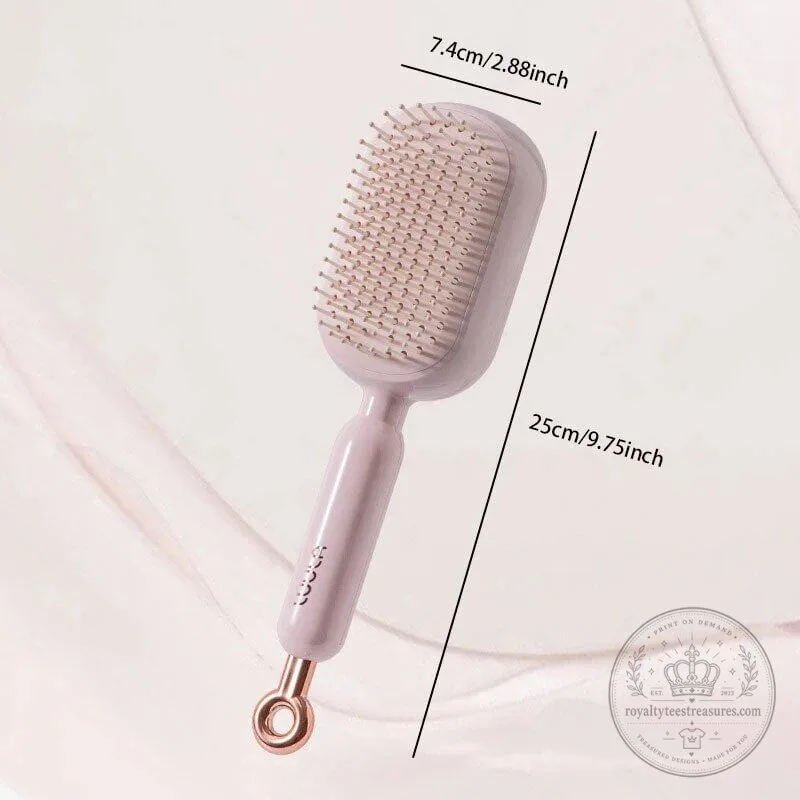 Retractable Cushion Hair Brush with Scalp Massage Comb for Detangling Hair 12 Retractable Cushion Hair Brush with Scalp Massage Comb for Detangling Hair