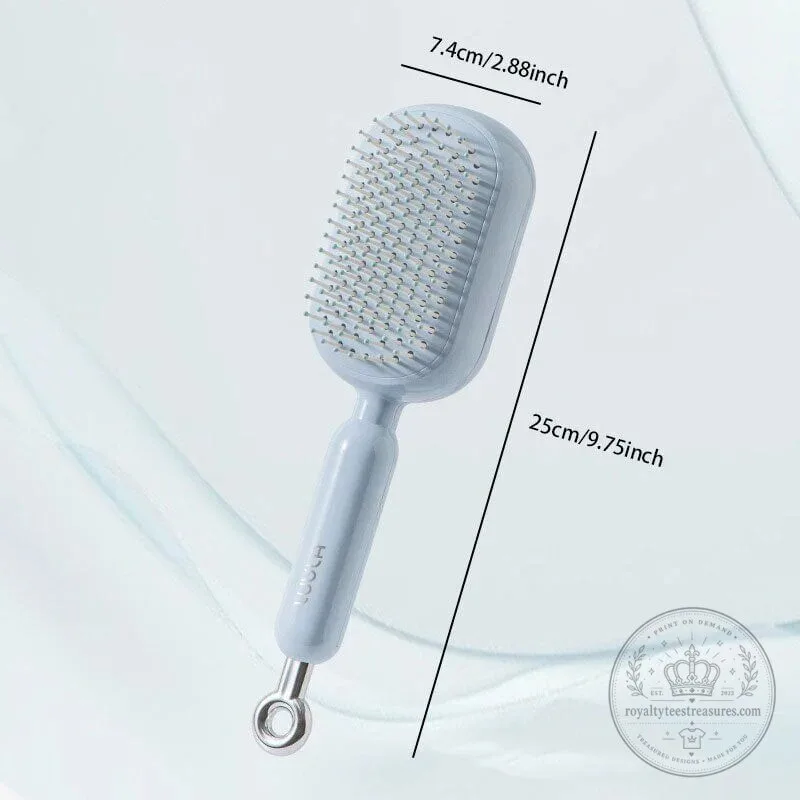 Retractable Cushion Hair Brush with Scalp Massage Comb for Detangling Hair 13 Retractable Cushion Hair Brush with Scalp Massage Comb for Detangling Hair