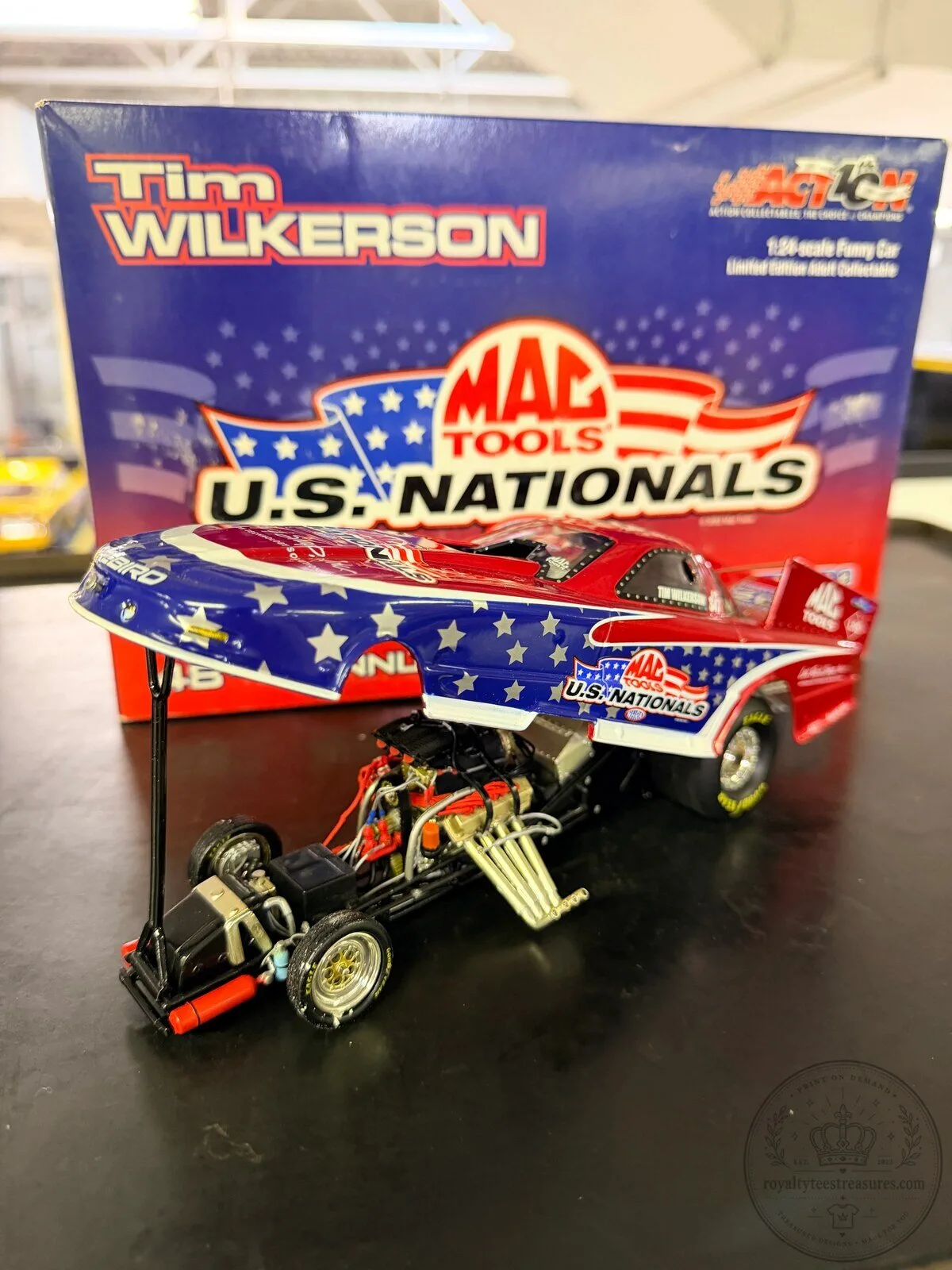 Tim Wilkerson 2002 U.S. Nationals Pontiac Firebird Funny Car Diecast Model 4 Tim Wilkerson 2002 U.S. Nationals Pontiac Firebird Funny Car Diecast Model
