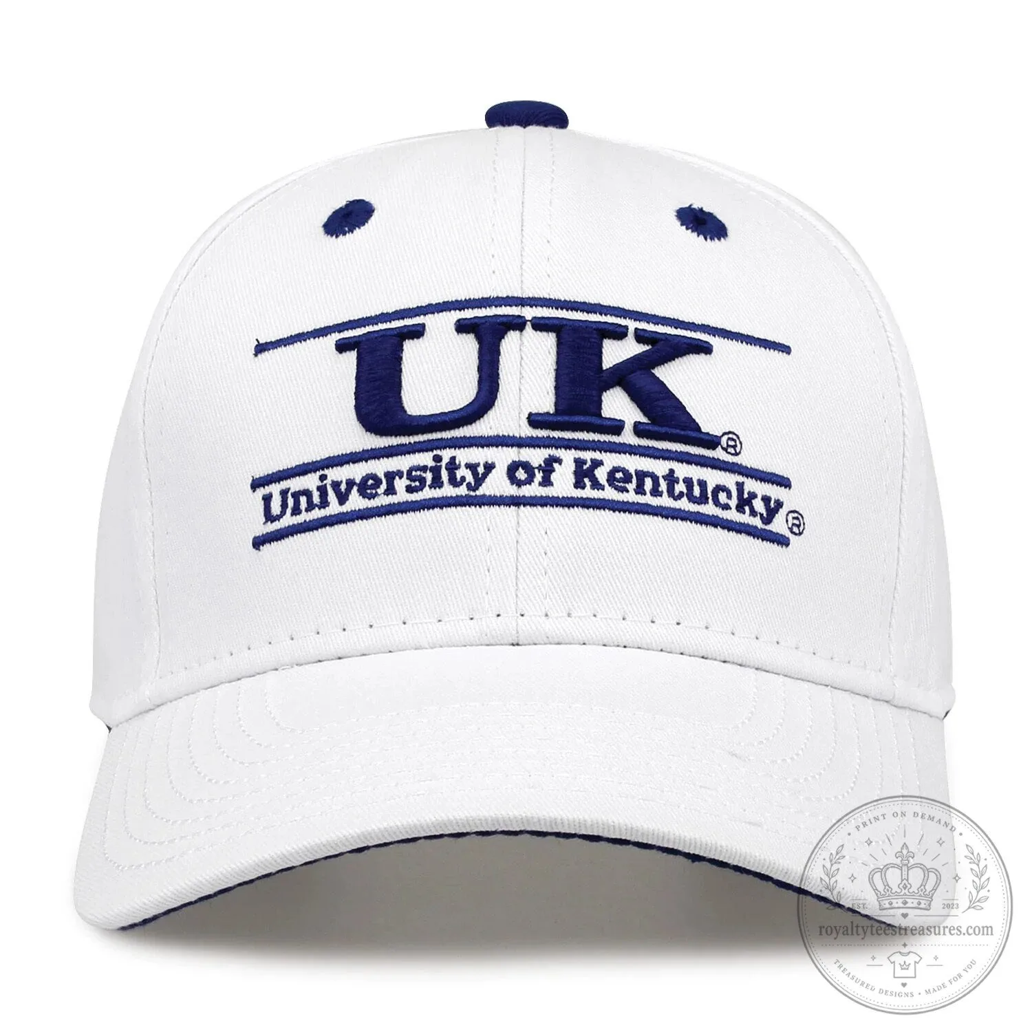 University of Kentucky Wildcats Embroidered Adjustable Baseball Cap Hat 70 University of Kentucky Wildcats Embroidered Adjustable Baseball Cap Hat