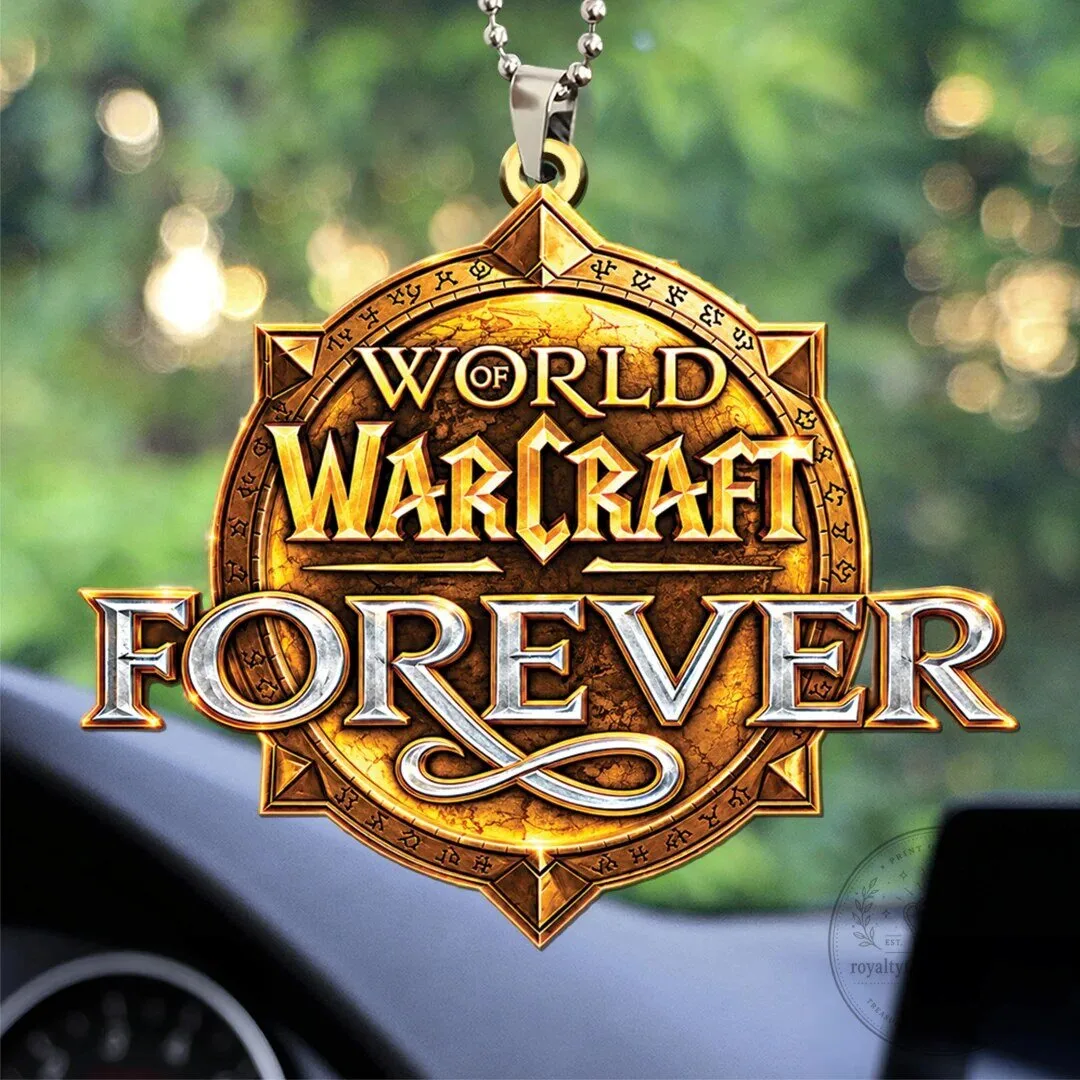 World of Warcraft Forever Acrylic Car Ornament 1 World of Warcraft Forever Acrylic Car Ornament