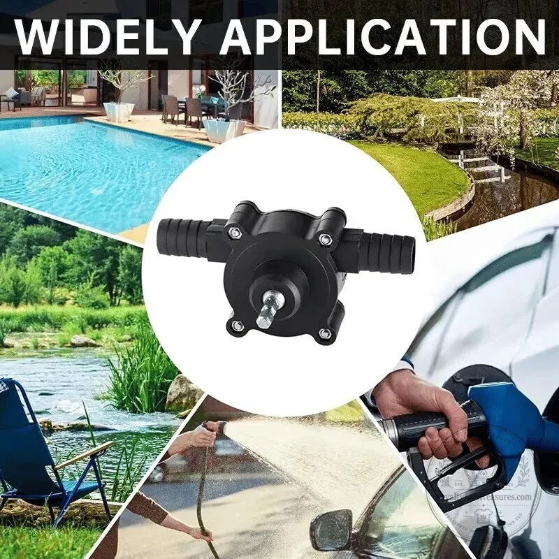 Portable Electric Drill Pump Water Transfer Tool for Home and Garden Use 9 Portable Electric Drill Pump Water Transfer Tool for Home and Garden Use